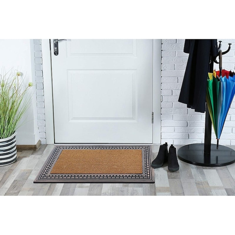 A1HC Rubber and Coir, 24" X 39" Heavy Duty Outdoor Doormat