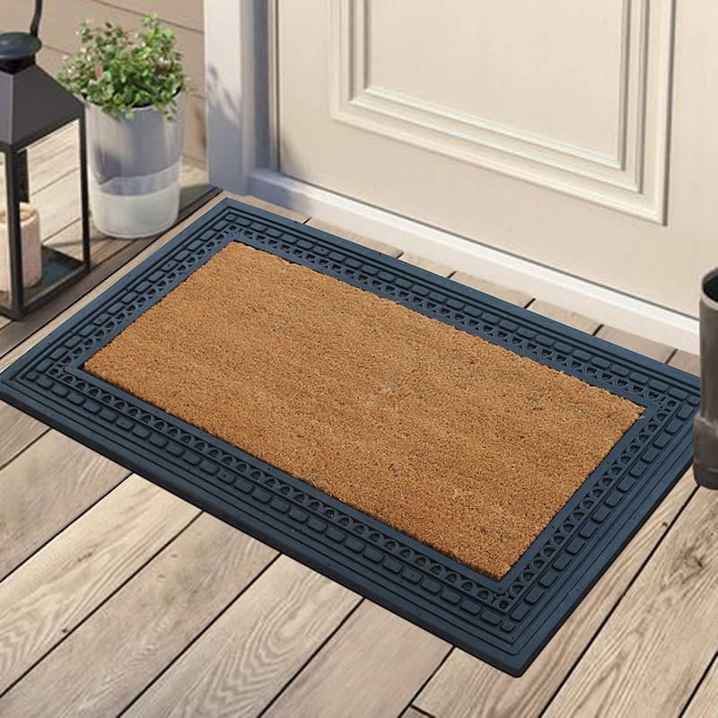 A1HC Rubber and Coir, 24" X 39" Heavy Duty Outdoor Doormat