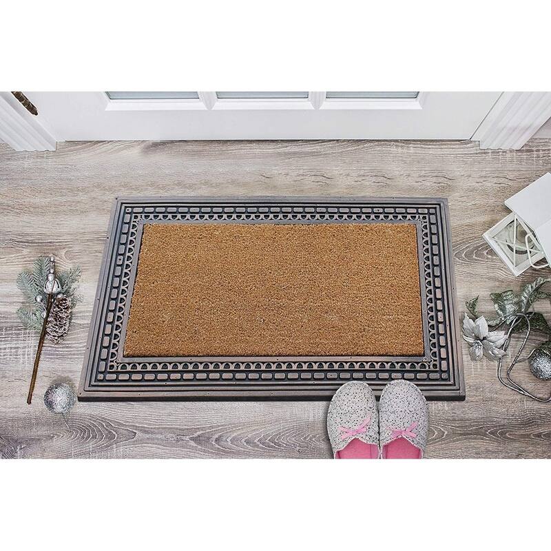 A1HC Rubber and Coir, 24" X 39" Heavy Duty Outdoor Doormat