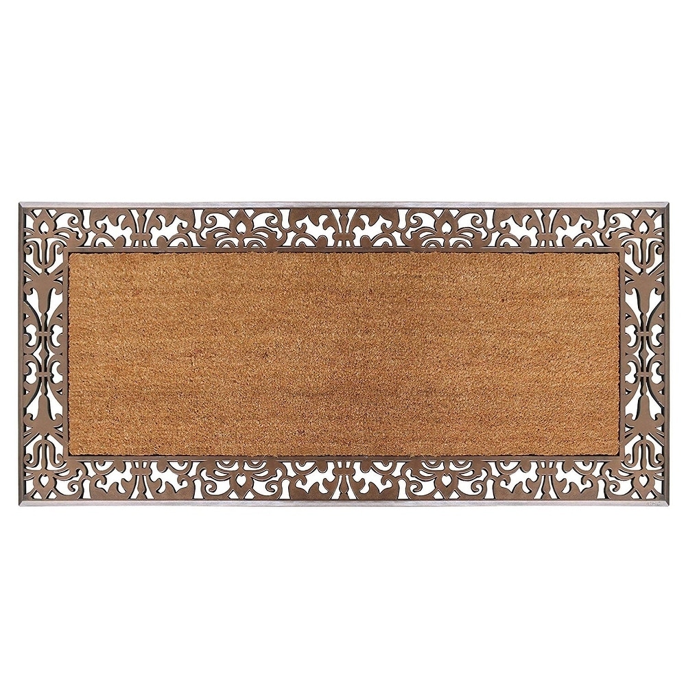 Doormats Home Rubber and Coir Doormat With Large Wipe Area 30 x 48 Inch Bootscrapper Large Size