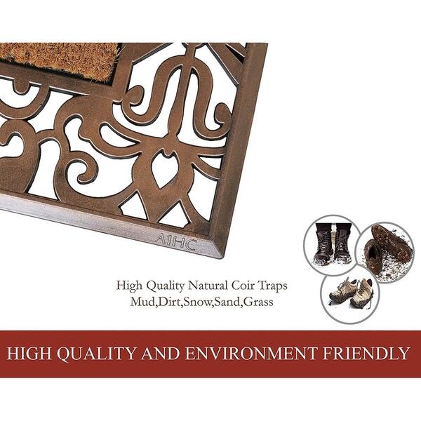 Shop A1hc First Impression Rubber And Coir 30 X 60 Heavy Duty