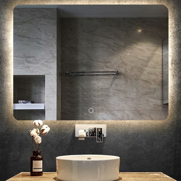 Shop Dyconn Faucet Royal Wall Mounted Vanity Bathroom Led Backlit