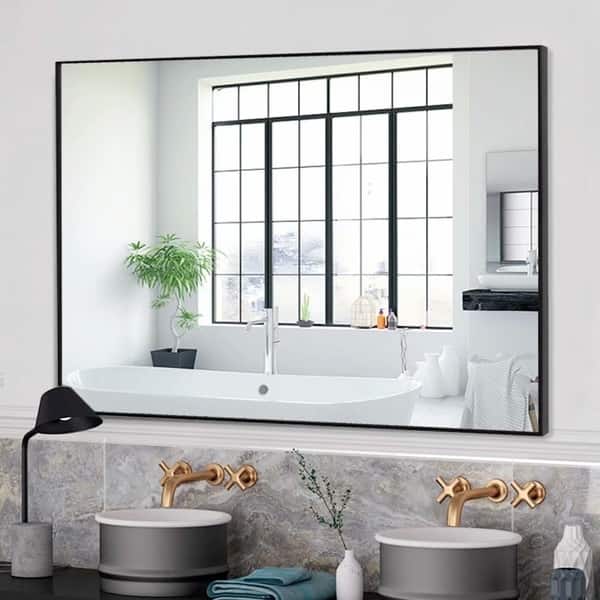 large vanity mirror with bluetooth