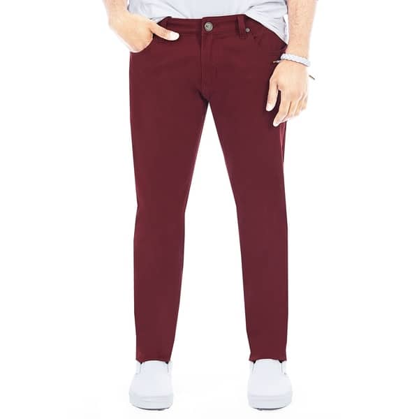 Shop Xray Mens Slim Fit Colored Jeans Pants Casual Style Five