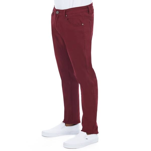 Shop Xray Mens Slim Fit Colored Jeans Pants Casual Style Five