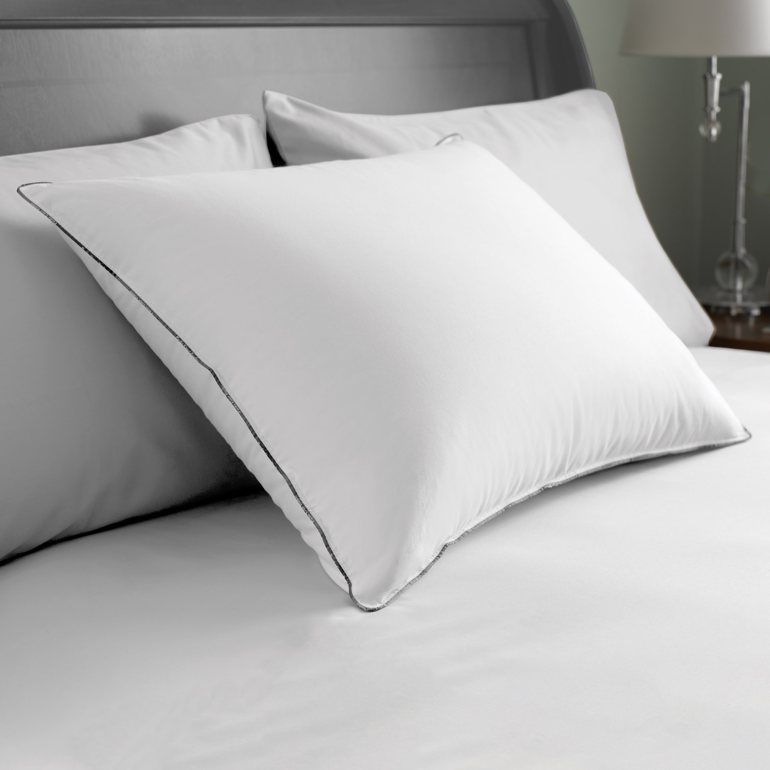 Shop Pacific Coast Batiste Cotton Luxury Down Pillow Firm White