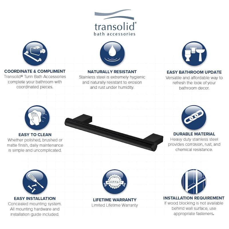 Transolid Maddox Grab Bar