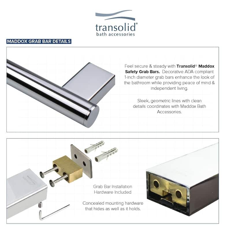 Transolid Maddox Grab Bar