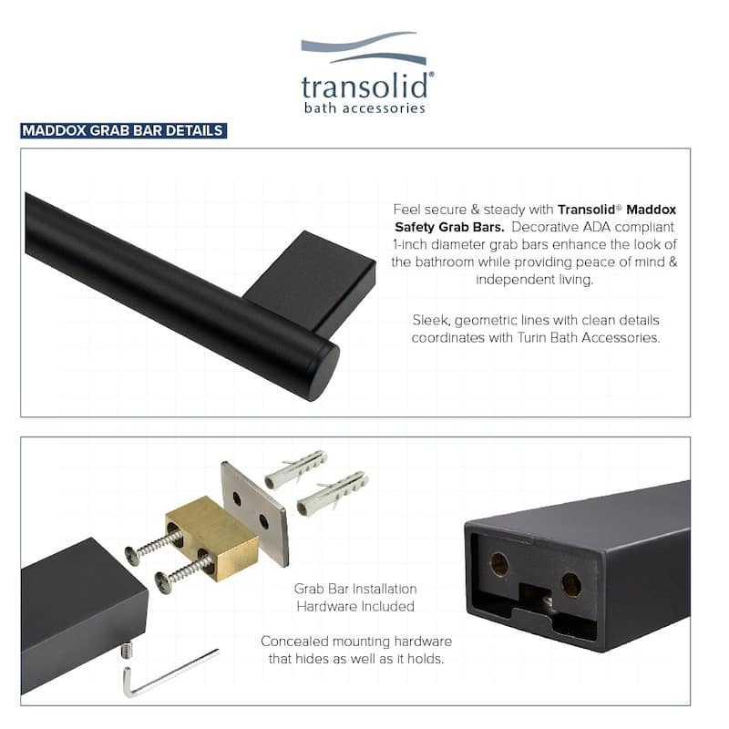 Transolid Maddox Grab Bar