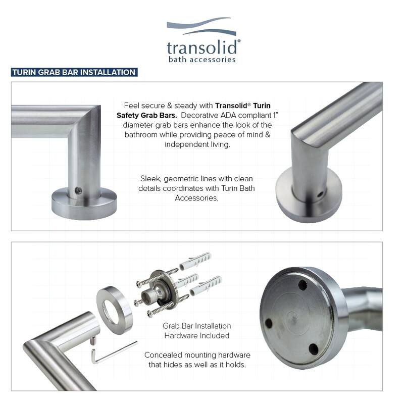 Transolid Turin Grab Bar