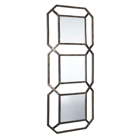 Signature Design by Ashley Burkett Geometric Accent Mirror - 15" W x 1.5" D x 39" H