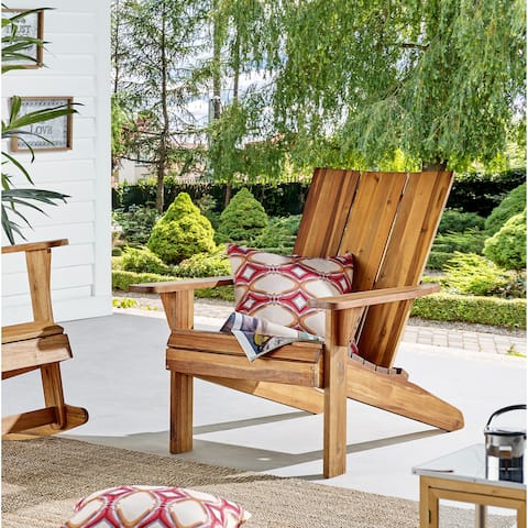 Acacia Adirondack Chair, Natural