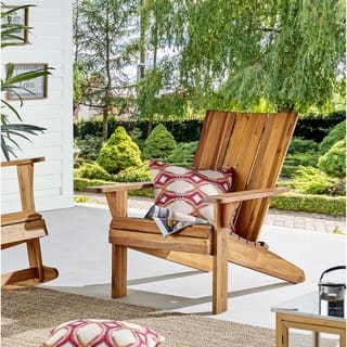Acacia Adirondack Chair, Natural