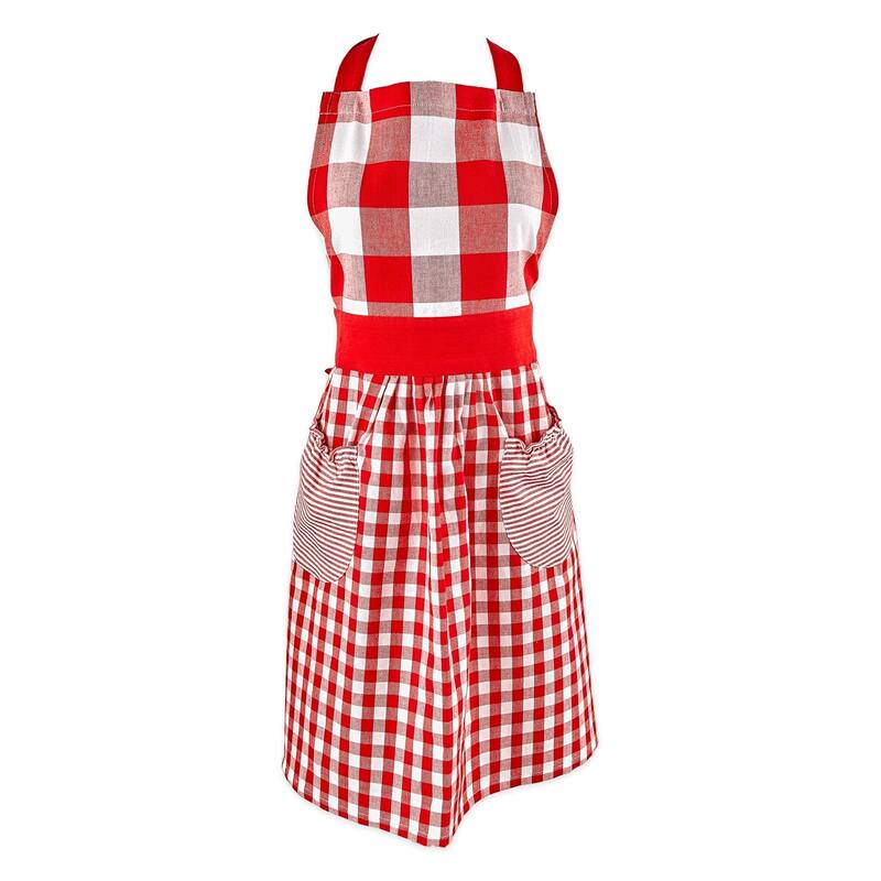 DII Household Apron - Red & White