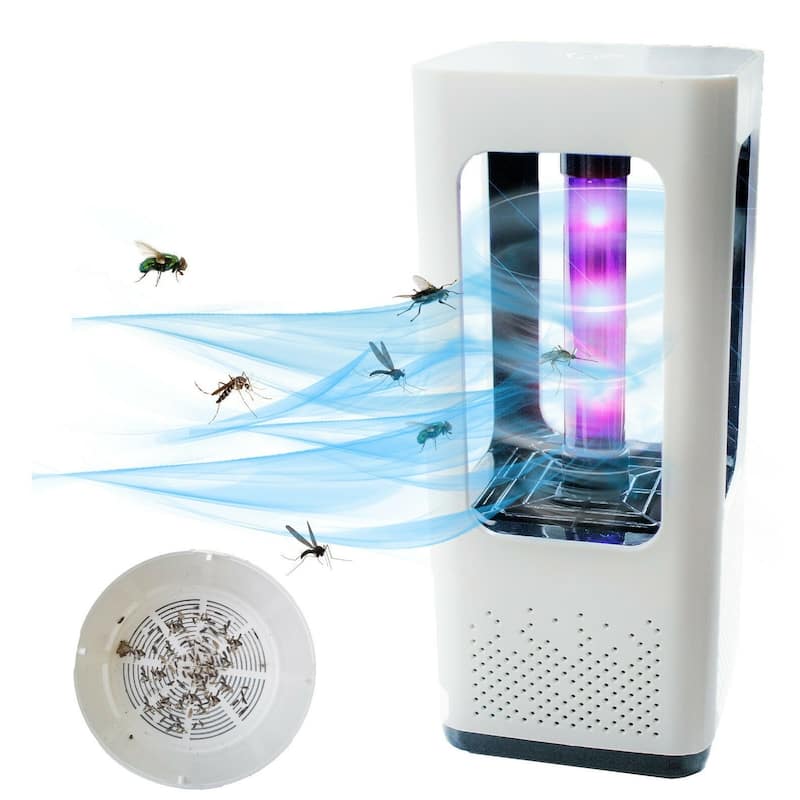 Photocatalytic 360 Ultraviolet Mosquito Pest Bug & Fly Killer Fan Trap - N/A
