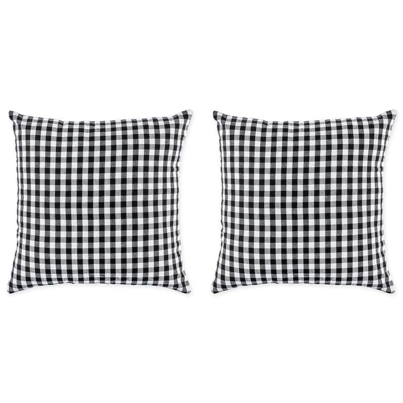 Porch & Den Crestline Gingham Pillow Covers