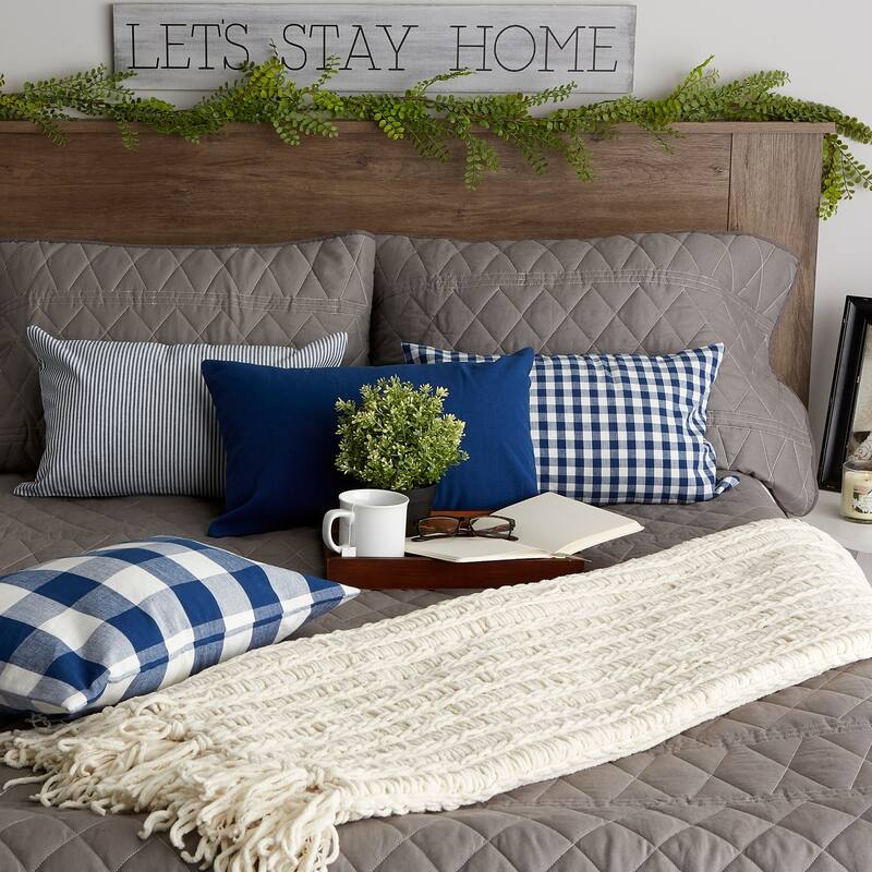 Porch & Den Crestline Gingham Pillow Covers