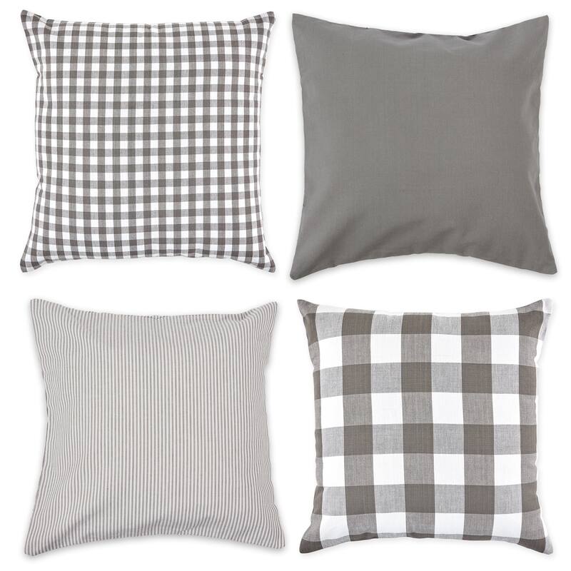 Porch & Den Crestline Gingham Pillow Covers