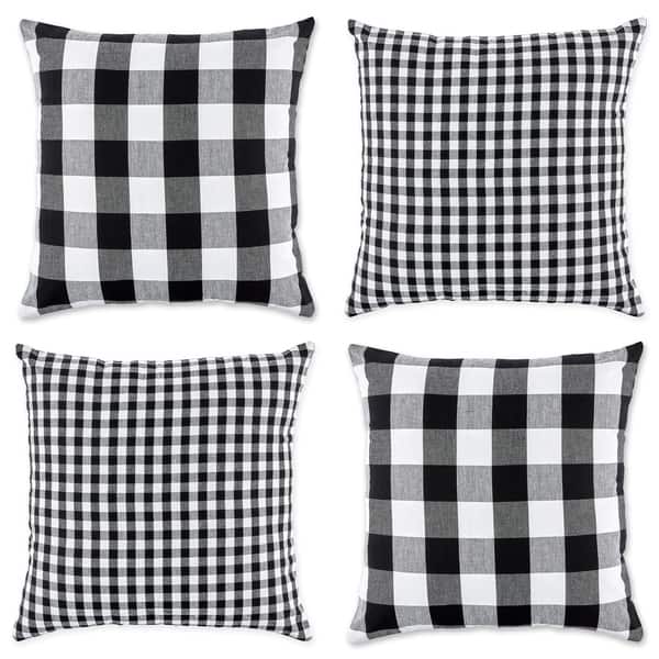 Shop Porch Den Crestline Gingham Pillow Covers Free Shipping