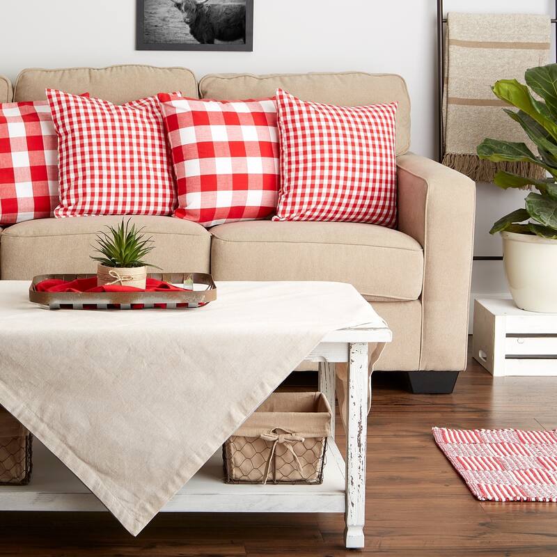 Porch & Den Crestline Gingham Pillow Covers