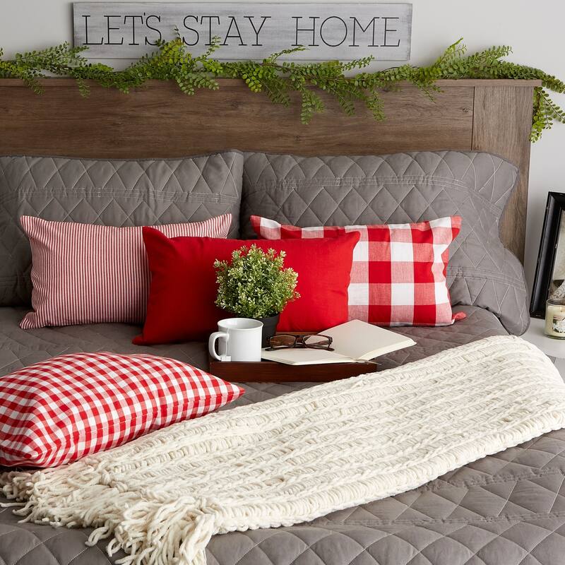 Porch & Den Crestline Gingham Pillow Covers
