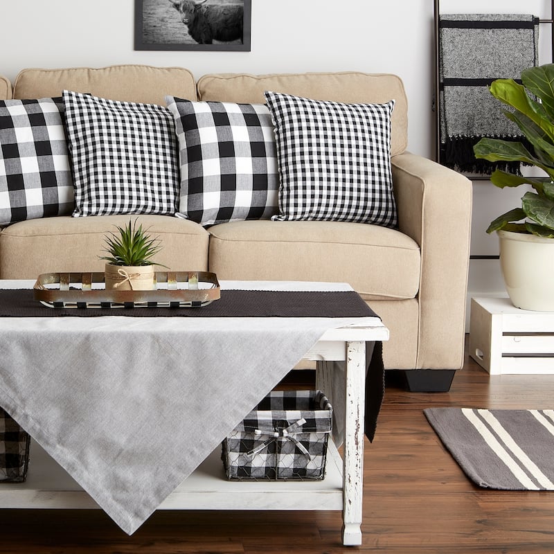Porch & Den Crestline Gingham Pillow Covers