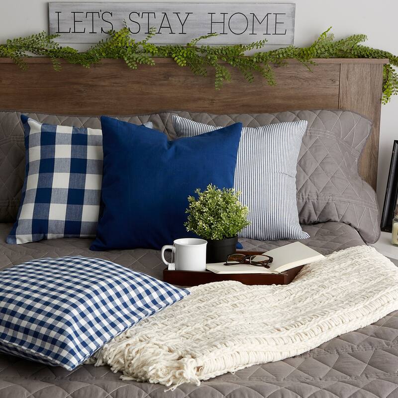 Porch & Den Crestline Gingham Pillow Covers
