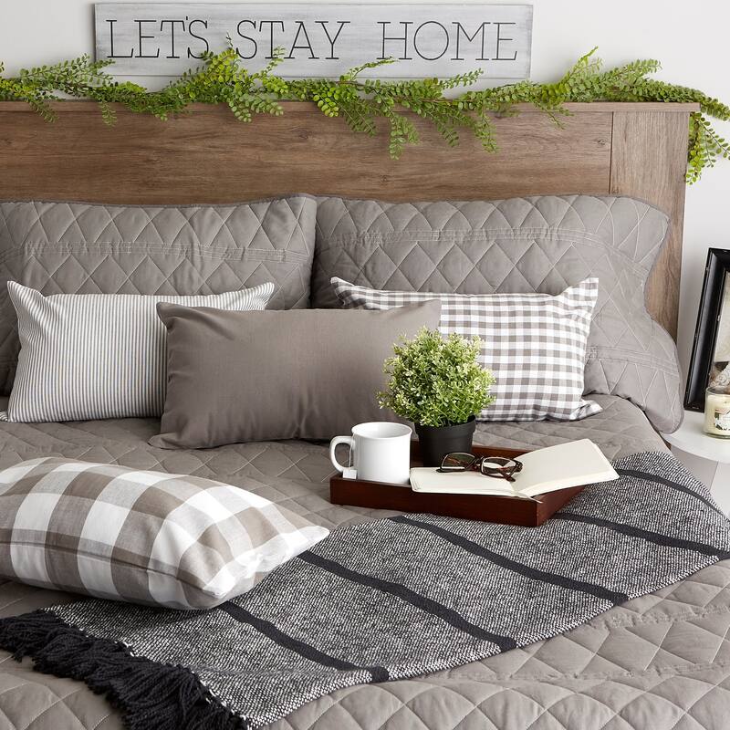 Porch & Den Crestline Gingham Pillow Covers