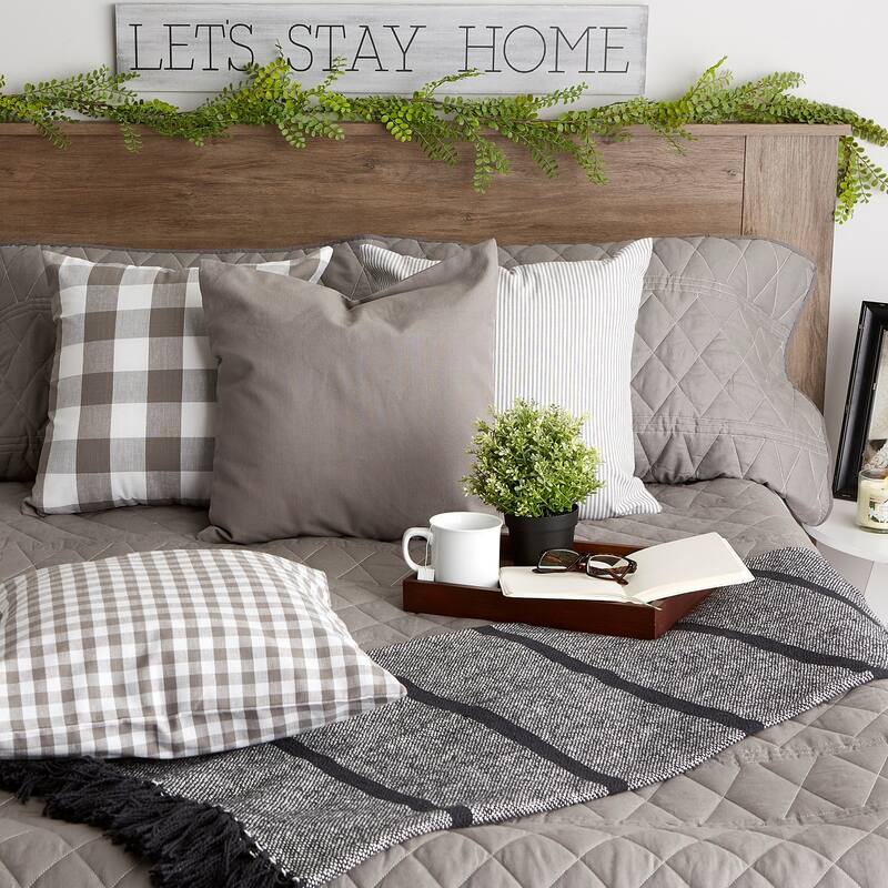 Porch & Den Crestline Gingham Pillow Covers
