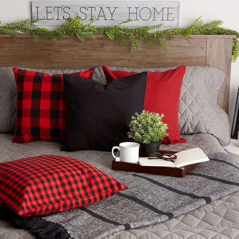 Porch & Den Crestline Gingham Pillow Covers