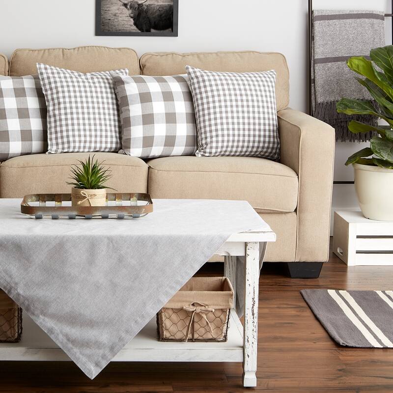 Porch & Den Crestline Gingham Pillow Covers