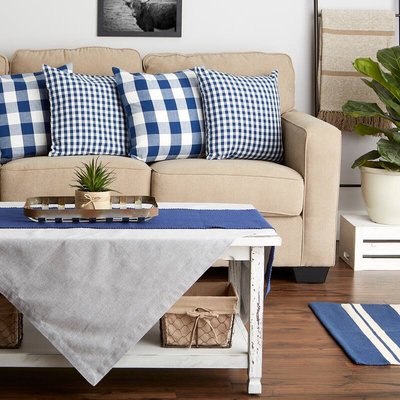 Porch & Den Crestline Gingham Pillow Covers