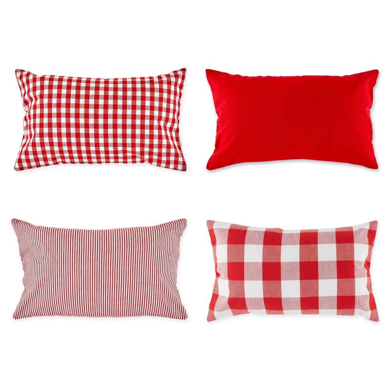 Porch & Den Crestline Gingham Pillow Covers