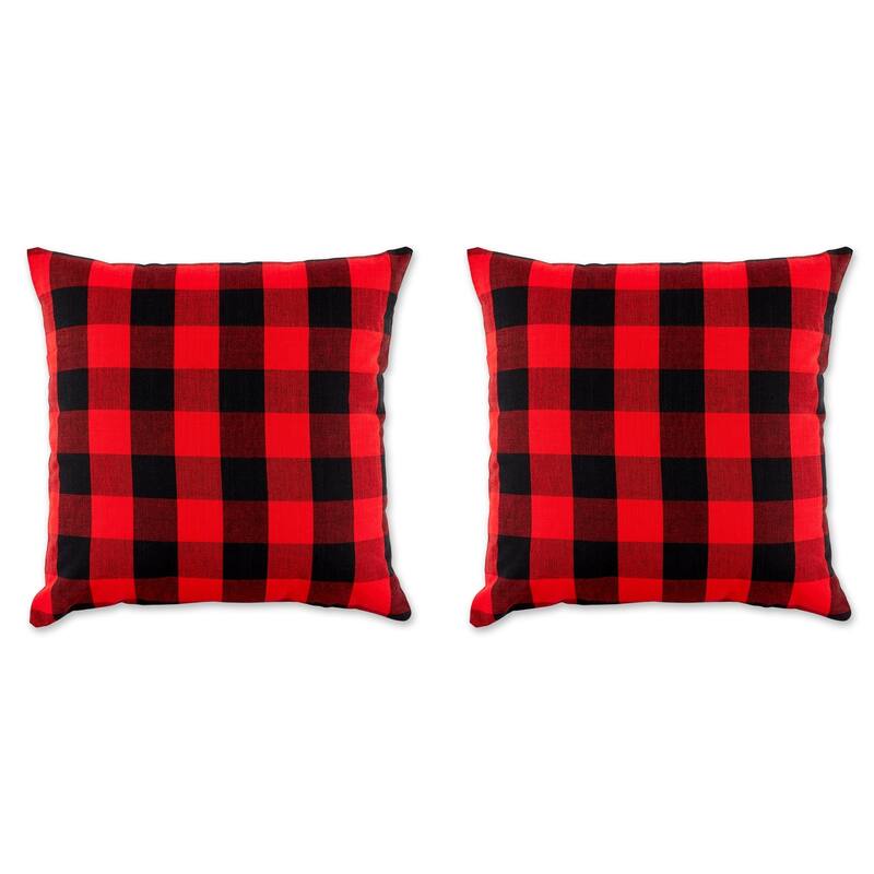 Porch & Den Crestline Gingham Pillow Covers