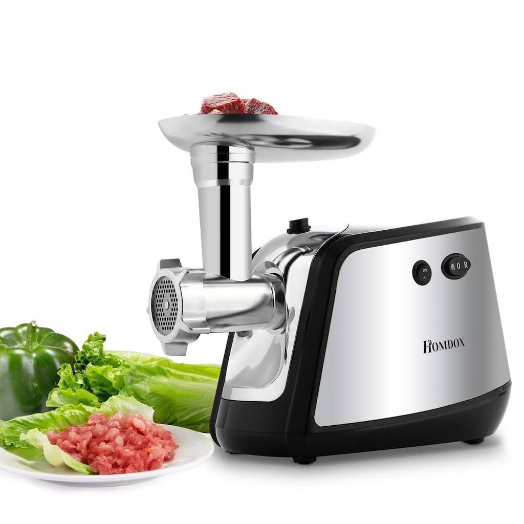 Homdox 350W US Plug Electric Meat Grinder Sausage Maker Mincing Machine - N/A