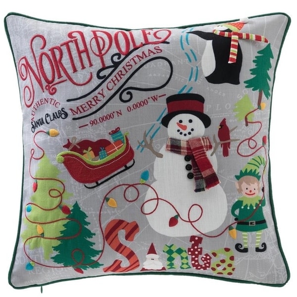 modern christmas pillows