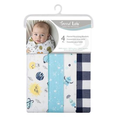 Out of this World 4 Pack Flannel Blankets