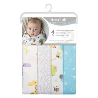Jungle 4 Pack Flannel Blankets