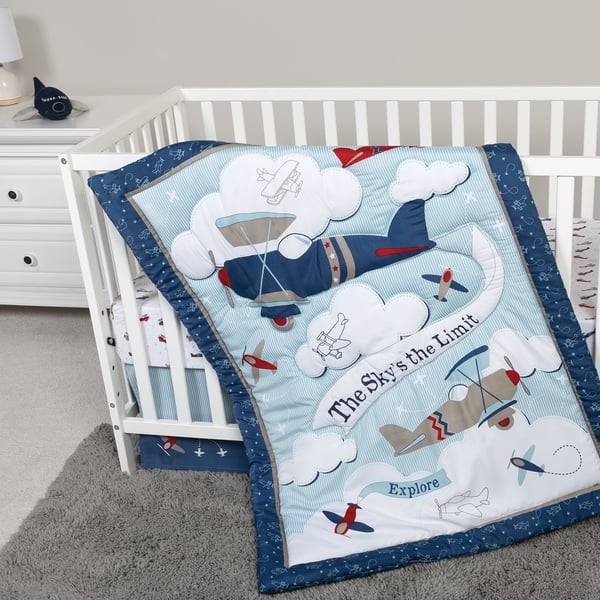 Shop Sammy And Lou Adventure Awaits 4 Piece Crib Bedding Set