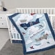 preview thumbnail 10 of 8, Sammy and Lou Adventure Awaits 4 Piece Crib Bedding Set