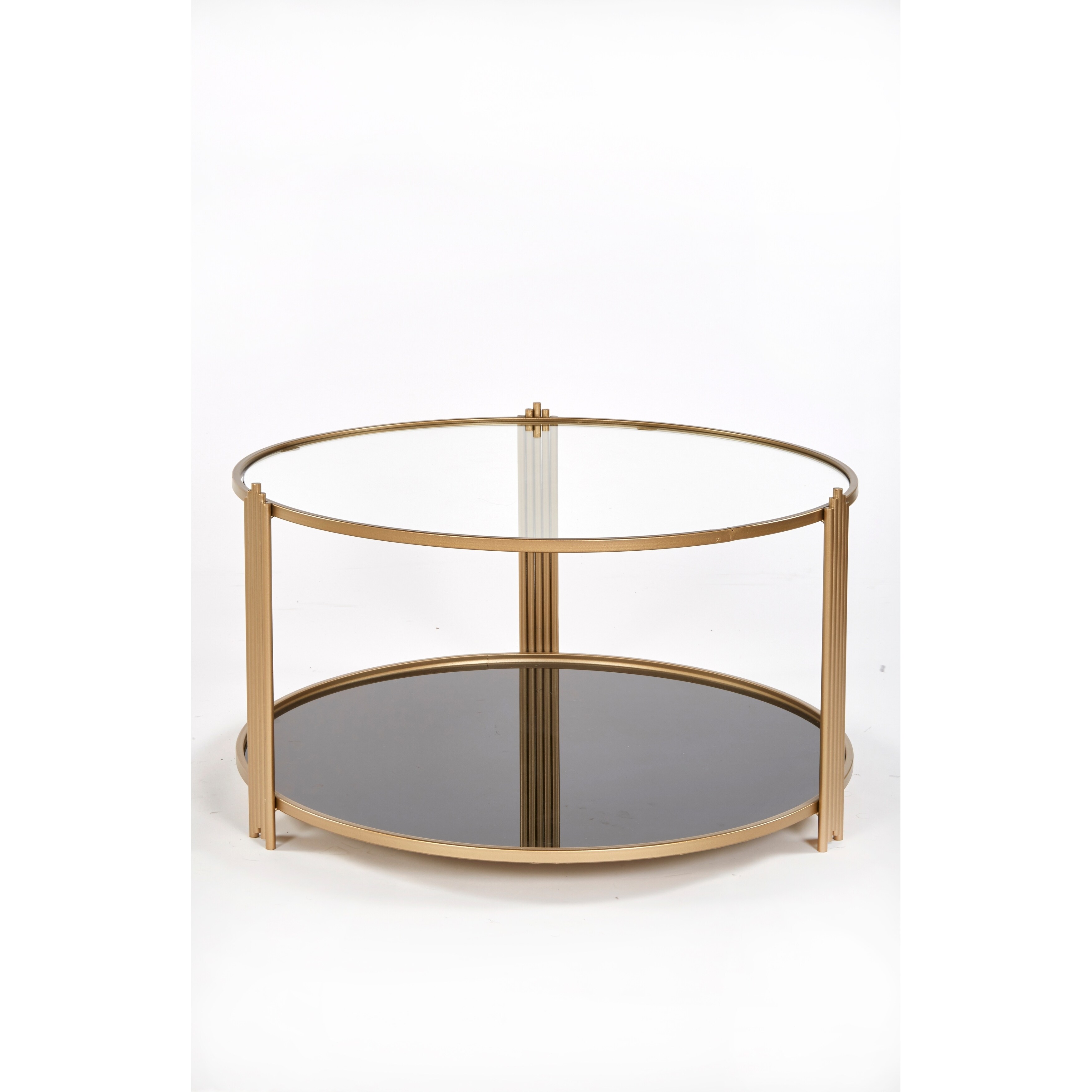 Statements By J Sydney Round Modern Gold Black Coffee And J Sydney Round Modern Gold Black Coffee