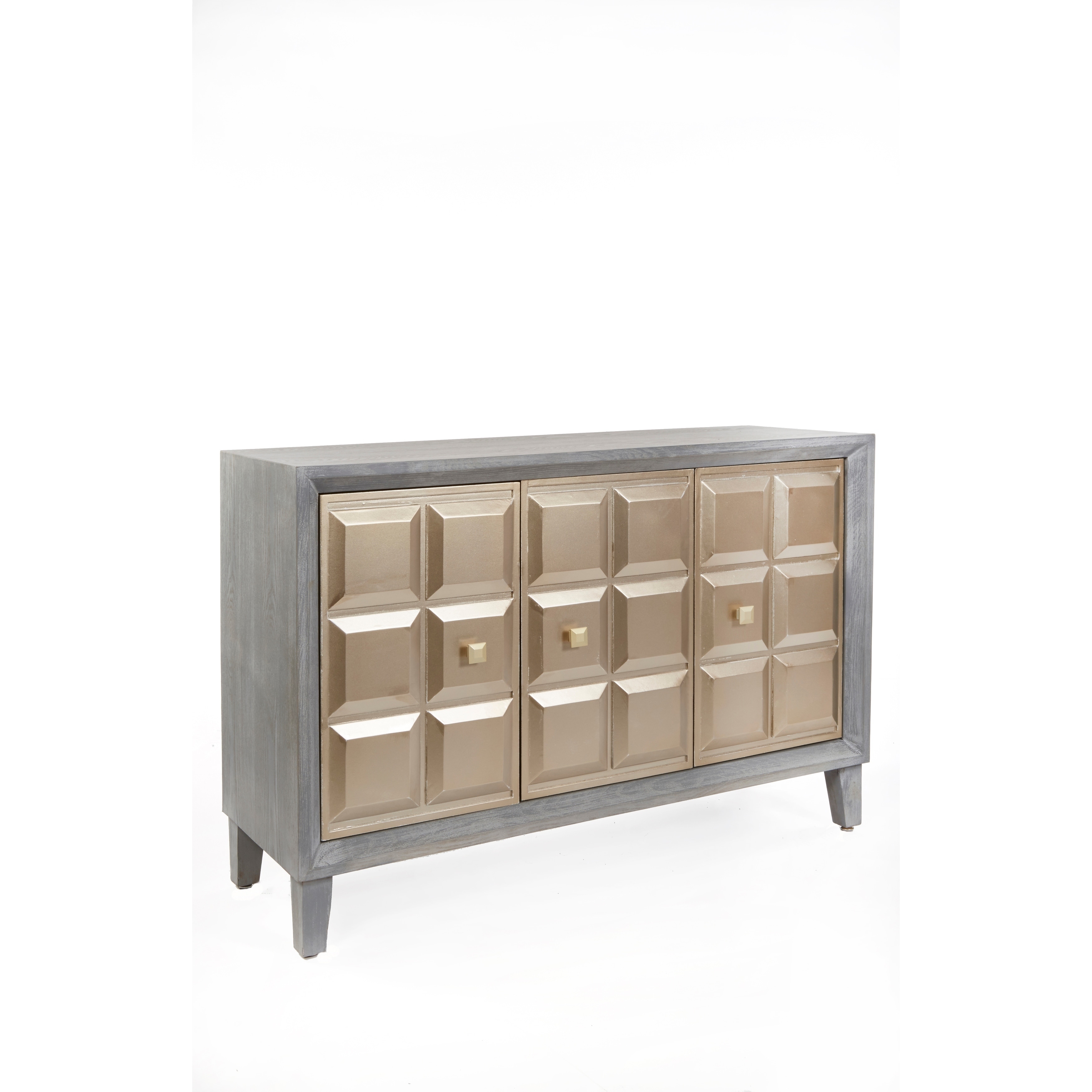 Shop Statements By J Merlin Modern Champagne Wood Buffet Server 32 Inch Tall Overstock 28995723