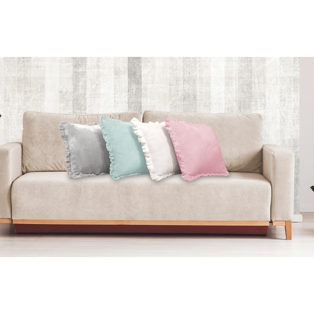 The Gray Barn Orchard Cottage Shabby Chic Royal Plush Decorative Pillow