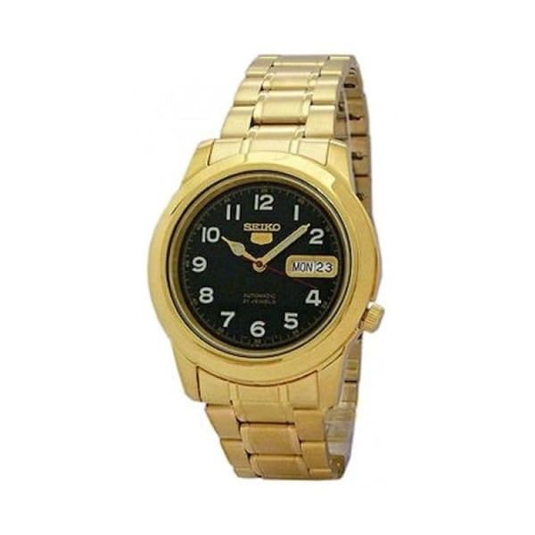 seiko men's gold tone watches