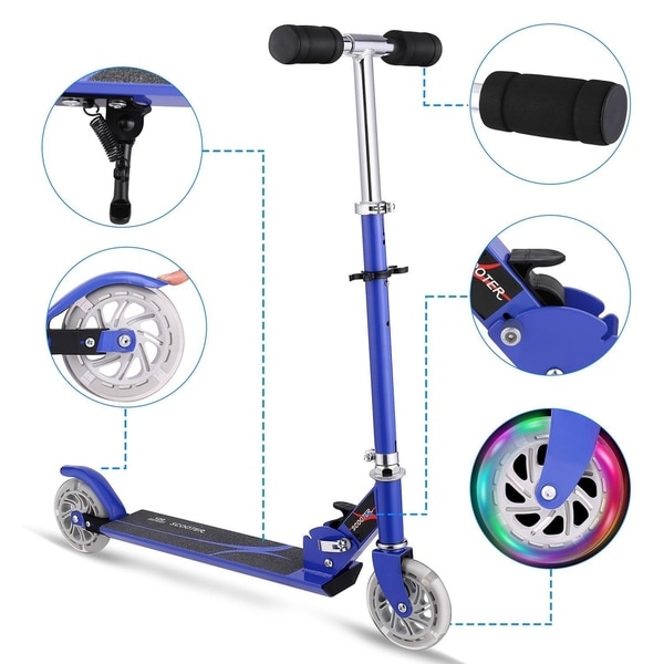 light up 2 wheel scooter