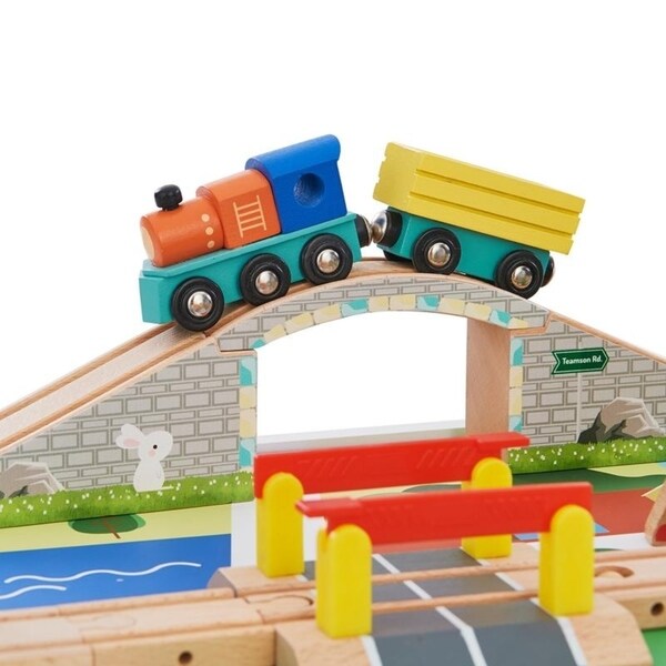 kids train table set