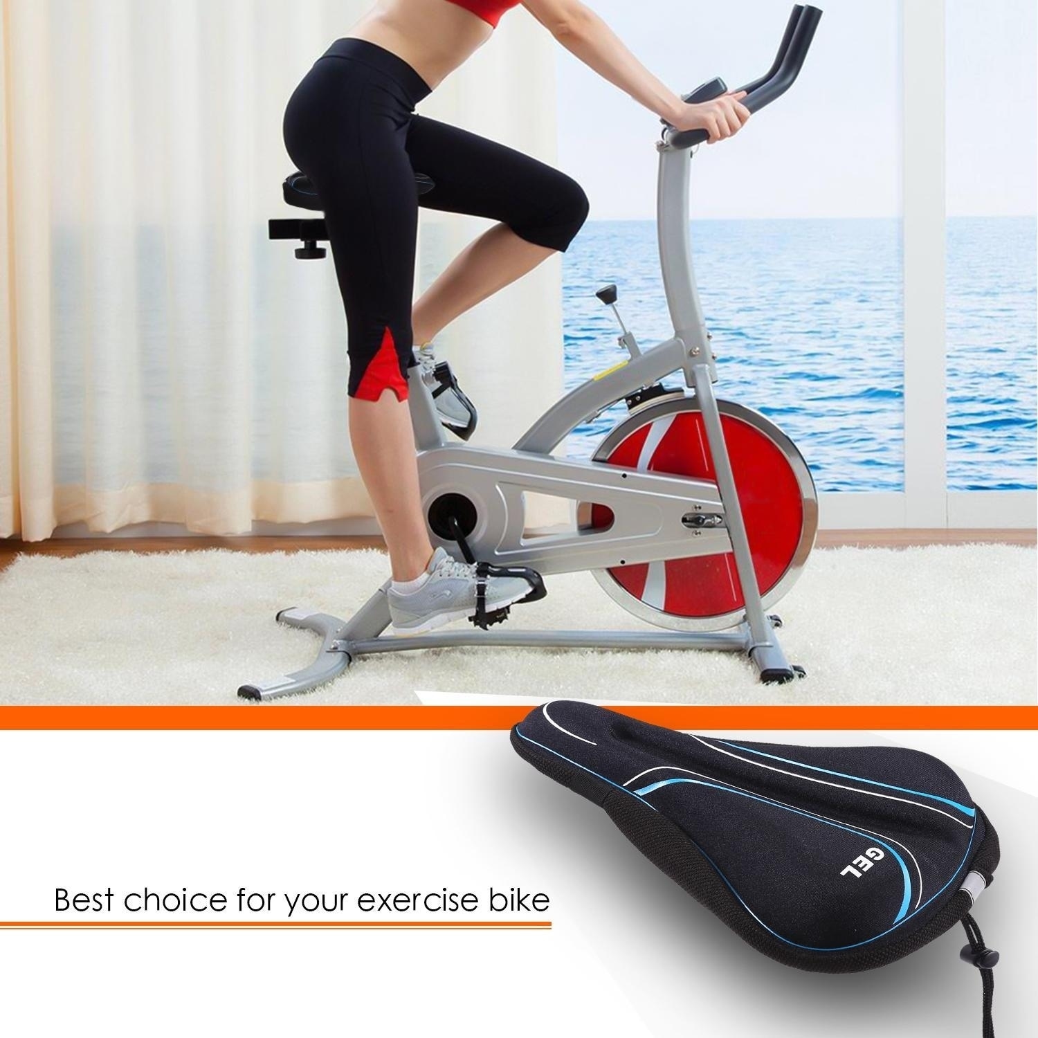 soft seat cover for exercise bike