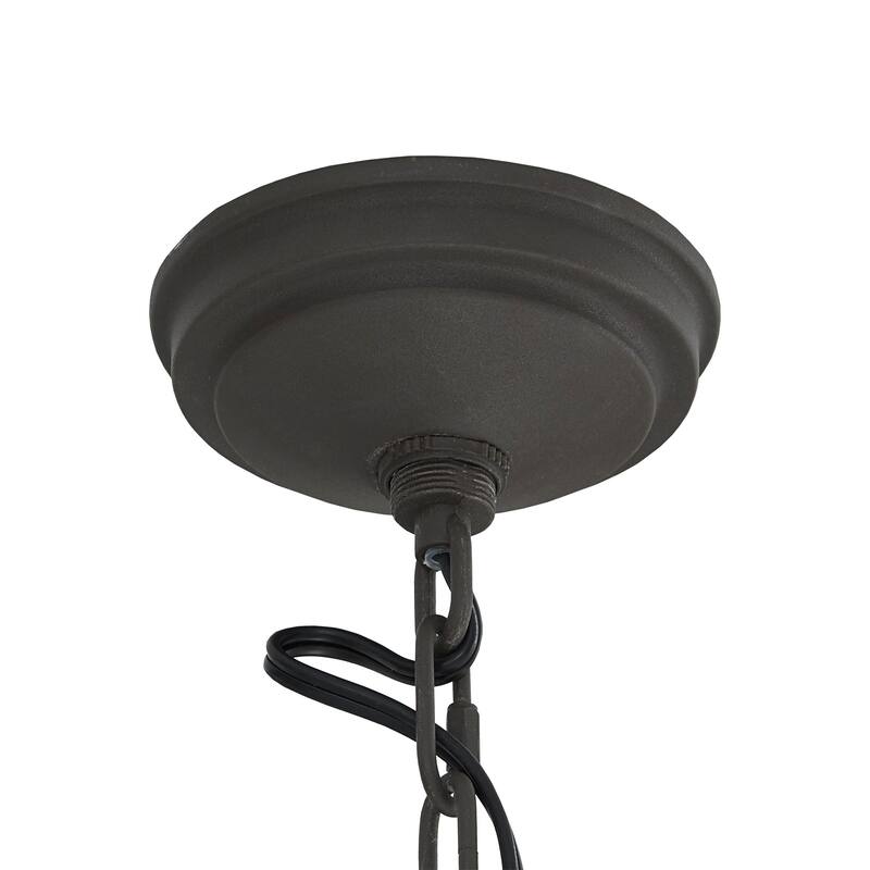 Marko Matte Black Finish 3-Light Chandelier by iNSPIRE Q Modern