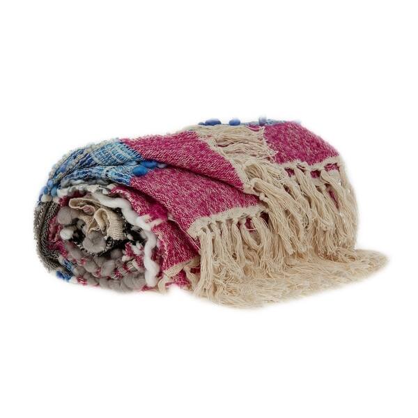 Parkland Collection Zulu Transitional Multicolored Handloomed 52" x 67