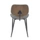 preview thumbnail 5 of 7, Carson Carrington Tarv Metal & Espresso Wood Dining Chair (Set of 2) - N/A